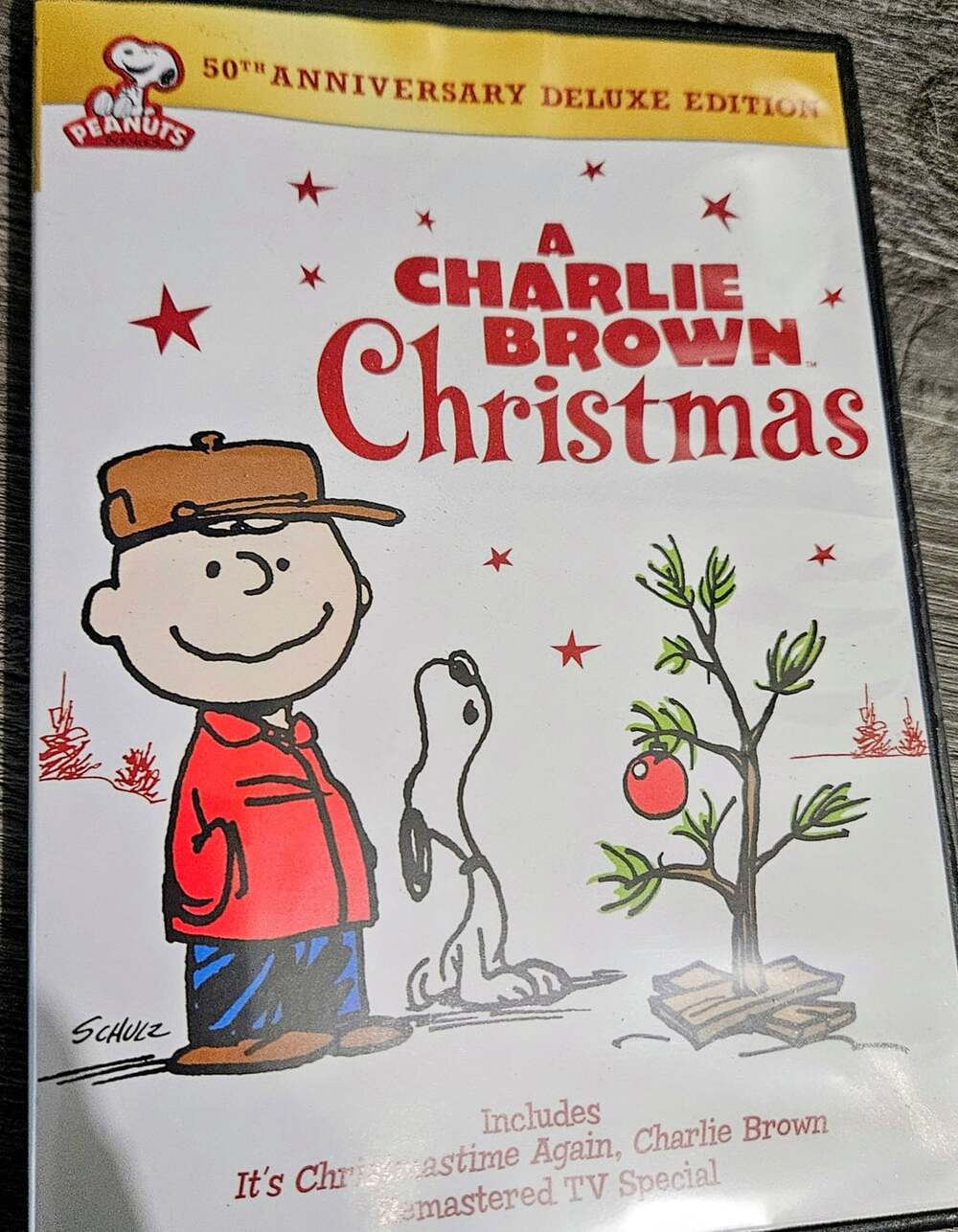 A Charlie Brown Christmas DVD 50th Anniversary Deluxe Edition Peanuts Bonus